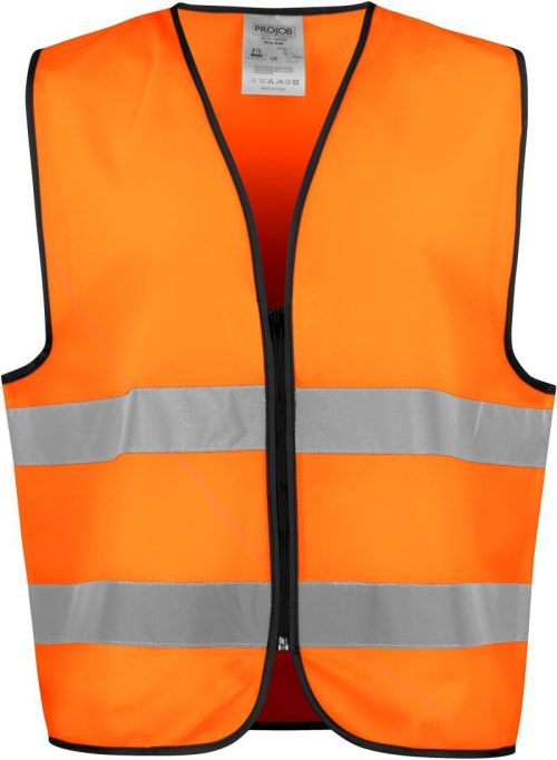 Warnweste 6709 Hi-Viz Vest – ProJob in Orange/Black