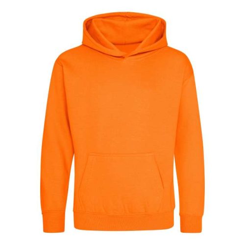 Kids Hoodie – Just Hoods in Orange Crush