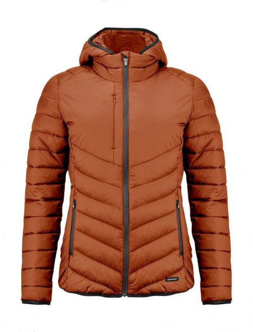 Damen Steppjacke Mount Adams Jacket Women – Cutter & Buck in Orange Rust