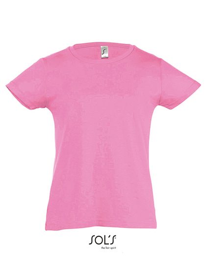 Kids´ T-Shirt Girlie Cherry – SOL´S in Orchid Pink