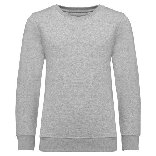 Sweatshirt mit Rundhalsausschnitt für Kinder K4038 – Kariban in Oxford Grey