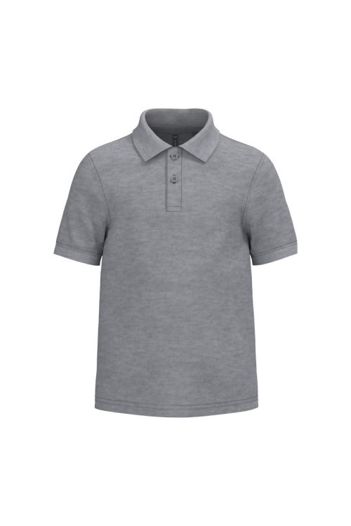 Kinder Poloshirt K268 – Kariban in Oxford Grey