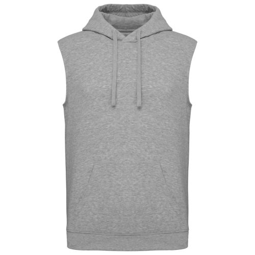 Unisex-Kapuzenpullover ohne Ärmel PA393 – Proact in Oxford Grey
