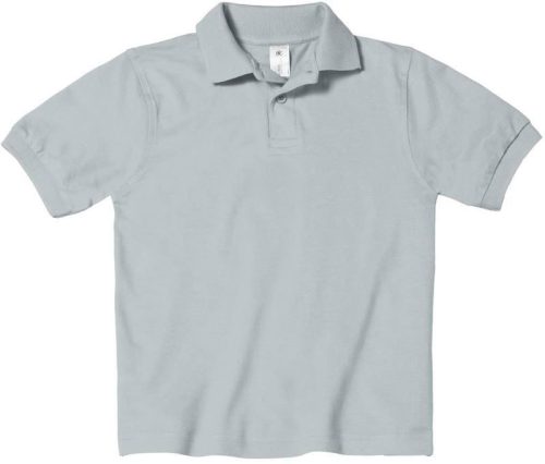 Kinder Piqué Polo Safran /kids – B&C in Pacific Grey