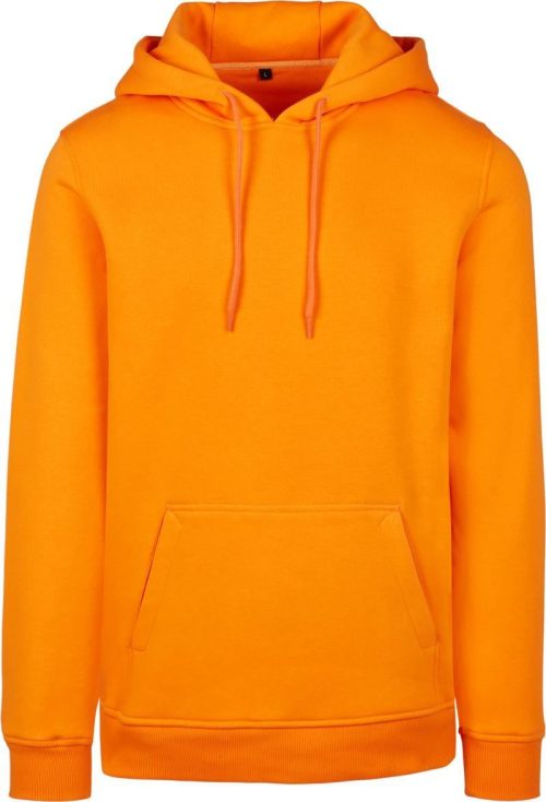Schwerer Kapuzen Sweater BY 011 – Build your Brand in Paradise Orange
