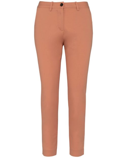 7/8-Damen Chinohose NS737 – Native Spirit in Peach