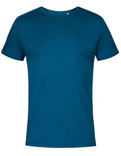 Men´s Roundneck T-Shirt – X.O by Promodoro in Petrol