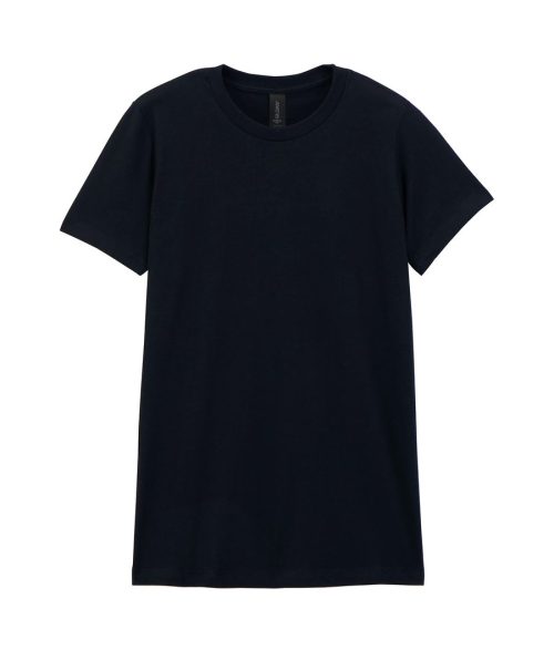 Damen-T-Shirt Softstyle CVC 64001LCVC – Gildan in Pitch Black