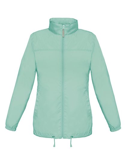 Women´s Jacket Sirocco – B&C COLLECTION in Pixel Turquoise