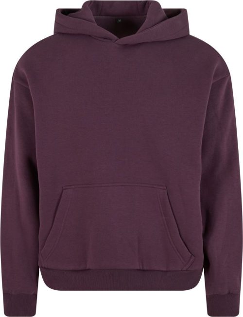 Schwerer Kapuzen Sweater "Fluffy" BY 284 – Build your Brand in Plum Purple