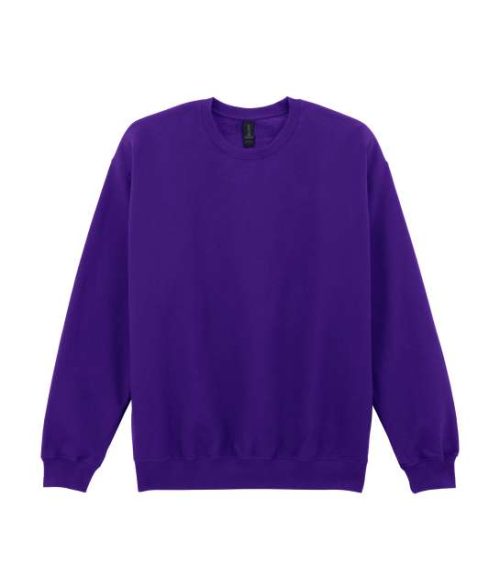 Softstyle™ Midweight Fleece Adult Crewneck – Gildan in Purple