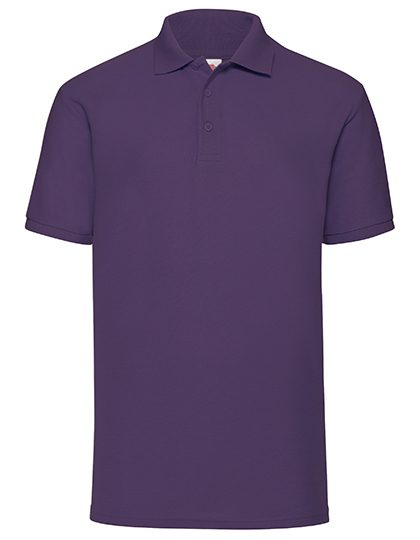 65/35 Piqué Polo – Fruit of the Loom in Purple