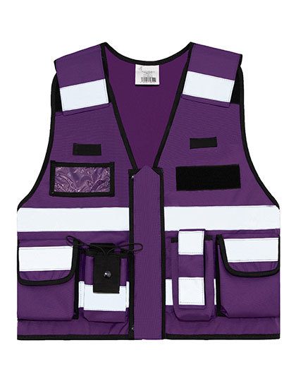 Tactical Safety Vest "bonn" – Korntex in Purple