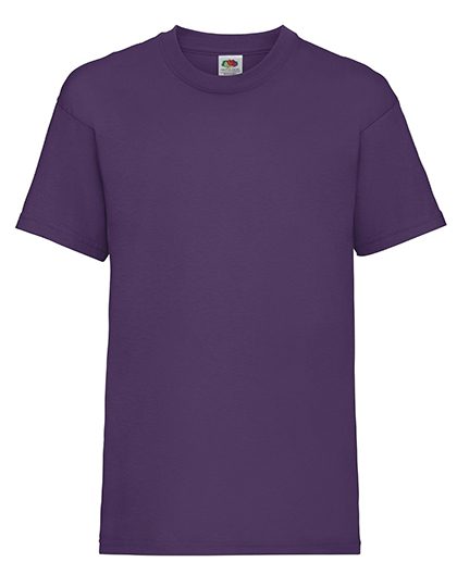 Kids´ Valueweight T – Fruit of the Loom in Purple
