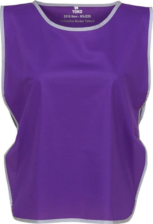 Hi-Vis Tabard HVJ 259 – Yoko in Purple
