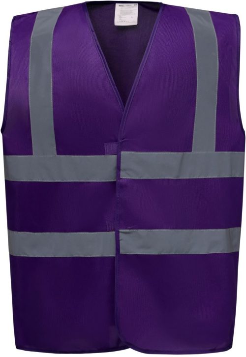 Hi-Vis Warnweste HVW 100 – Yoko in Purple