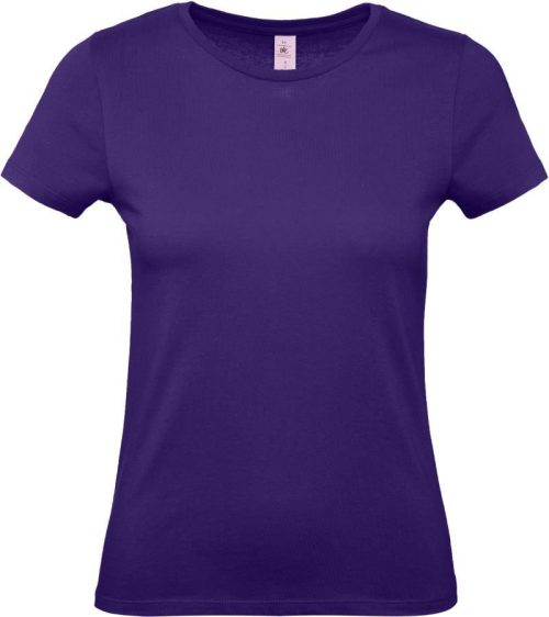 Damen T-Shirt #E150 /women – B&C in Radiant Purple