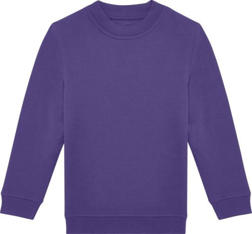 Kinder Sweater ID.332 Crew /kids – B&C in Radiant Purple