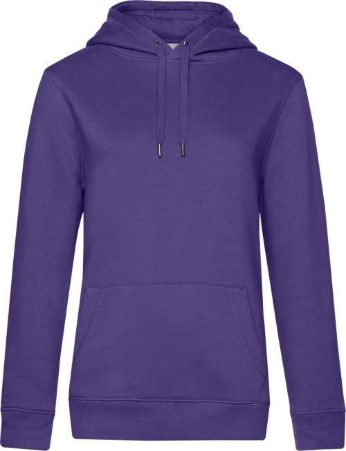Damen Kapuzen Sweater QUEEN Hooded_° – B&C in Radiant Purple