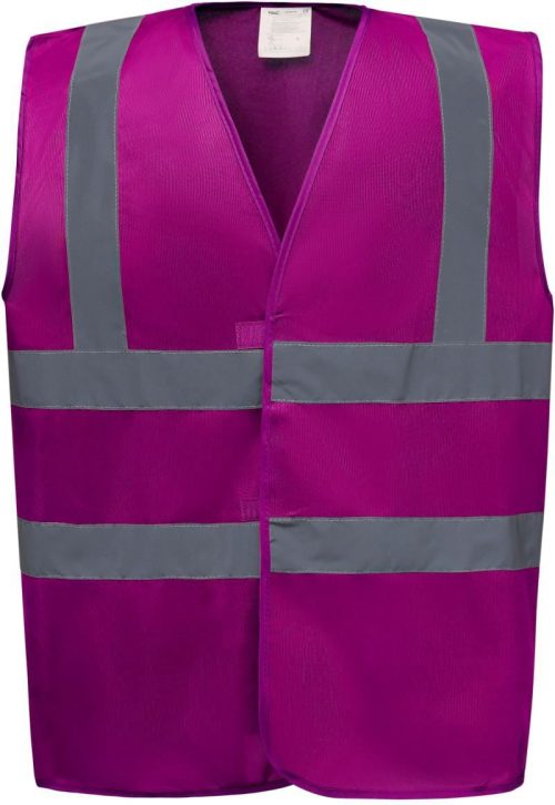 Hi-Vis Warnweste HVW 100 – Yoko in Raspberry