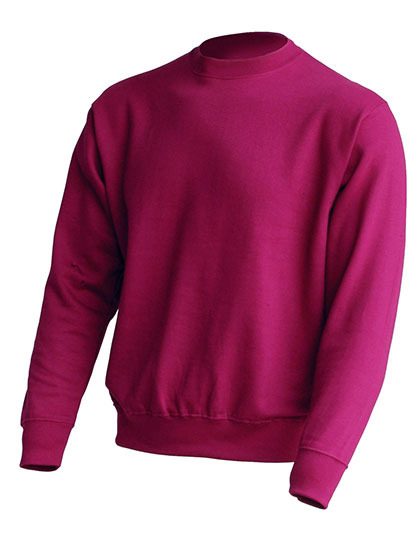 Crew Neck Sweatshirt – JHK in Raspberry