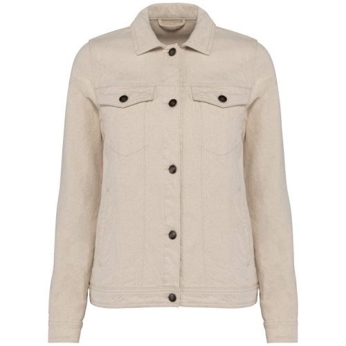 Damen Hanf jacke NS607 – Native Spirit in Raw Natural