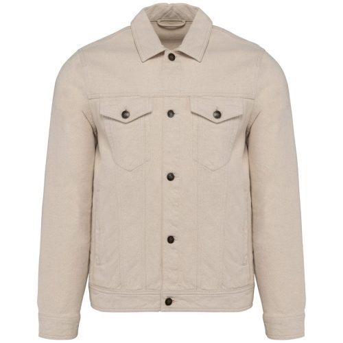 Herren Hanf Jacke NS606 – Native Spirit in Raw Natural