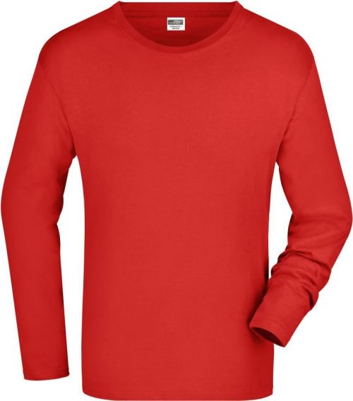 Herren T-Shirt langarm JN 913 – Daiber in Red
