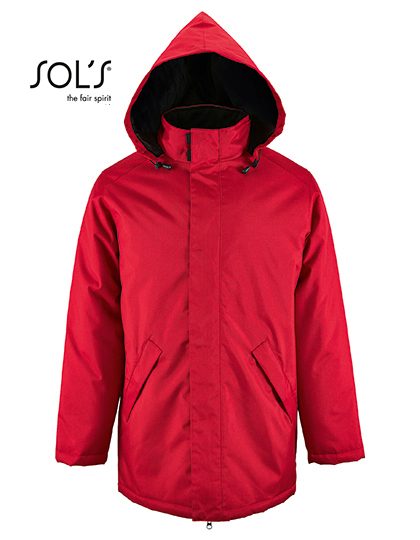 Unisex Jacket With Padded Lining Robyn – SOL´S in Red