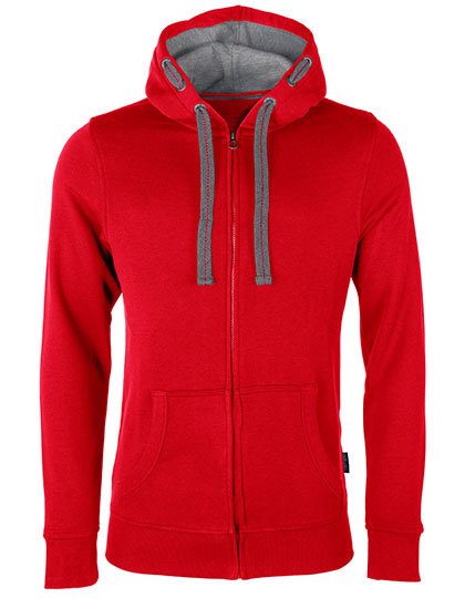 Men´s Hooded Jacket – HRM in Red