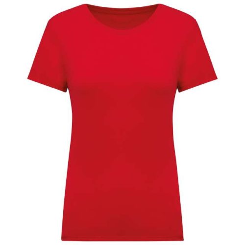 Women's Organic In Conversion T-Shirt – Kariban in Red