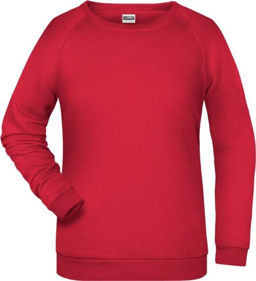 Damen Raglan Sweater JN 793 – Daiber in Red