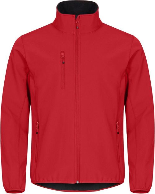 Herren 3-Lagen Softshell Jacke Classic Softshell Jkt M – Clique in Red
