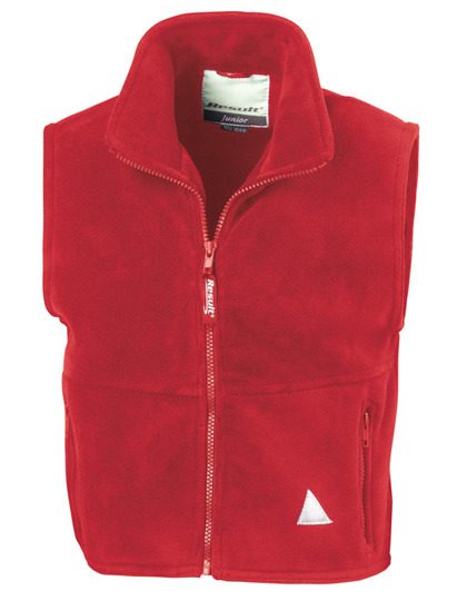 Junior Polartherm™ Bodywarmer – Result in Red