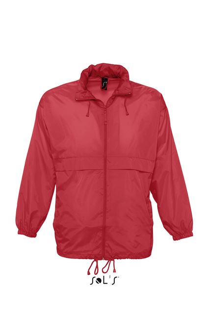 Sol's Surf - Unisex Water Repellent Windbreaker – SOL'S in Red