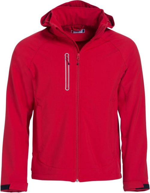 Herren 3-Lagen Softshell Jacke Milford Jacket Men – Clique in Red