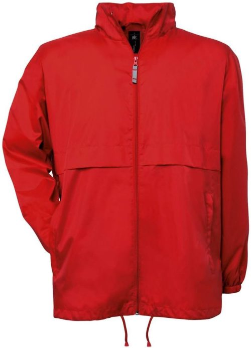Gefütterter Windbreaker Air – B&C in Red