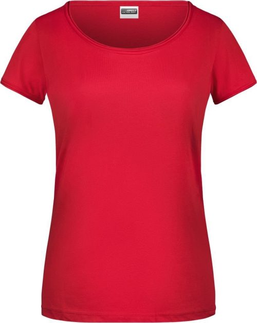 Damen Bio T-Shirt 8001 – Daiber in Red