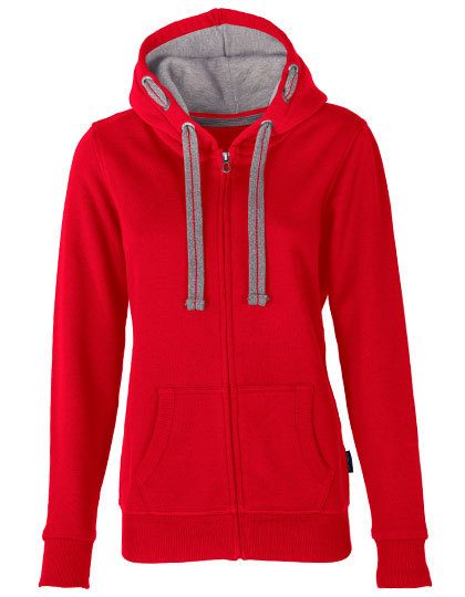 Women´s Hooded Jacket – HRM in Red