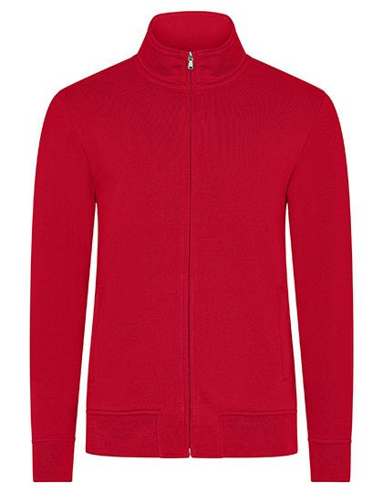 Men´s Premium Full-Zip Sweat Jacket – HRM in Red
