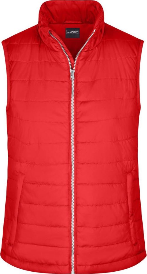 Damen Steppgilet JN 1135 – Daiber in Red
