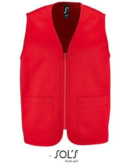 Unisex Bodywarmer Wallace – SOL´S in Red