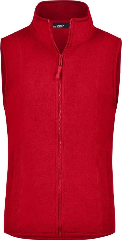 Damen Microfleece Vest JN 48 – Daiber in Red