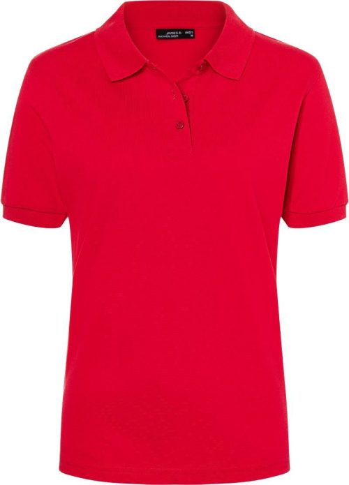 Damen Piqué Polo JN 71 – Daiber in Red