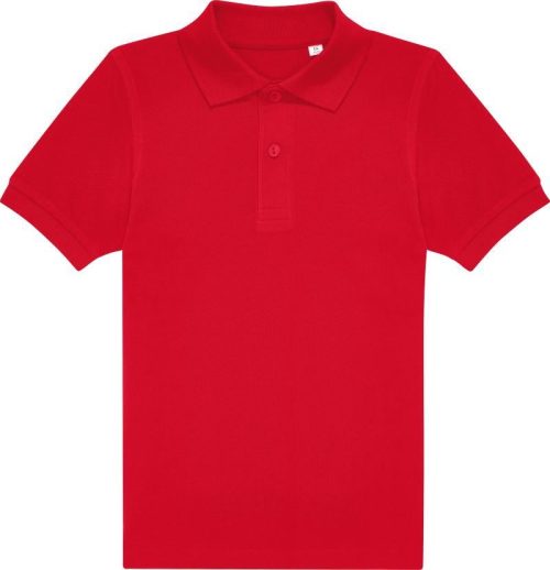 Kinder Piqué Polo My Polo 180 /kids – B&C in Red