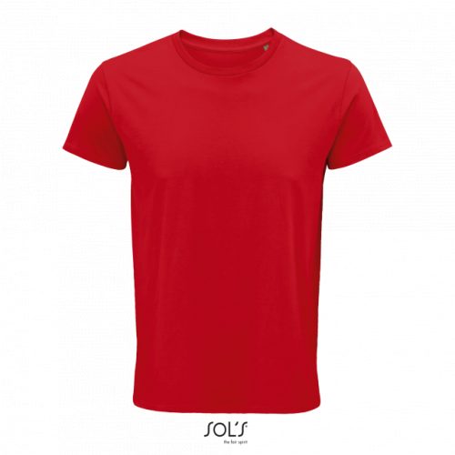 Sol's Crusader Men - Round-Neck Fitted Jersey T-Shirt – SOL'S in Red