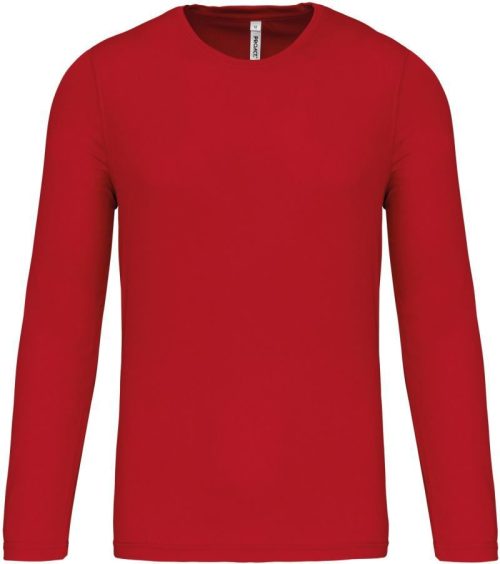 Sport Shirt langarm PA 443 – Kariban ProAct in Red