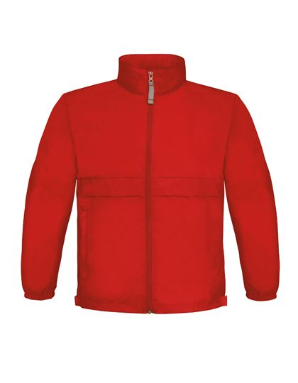 Kids´ Jacket Sirocco – B&C COLLECTION in Red