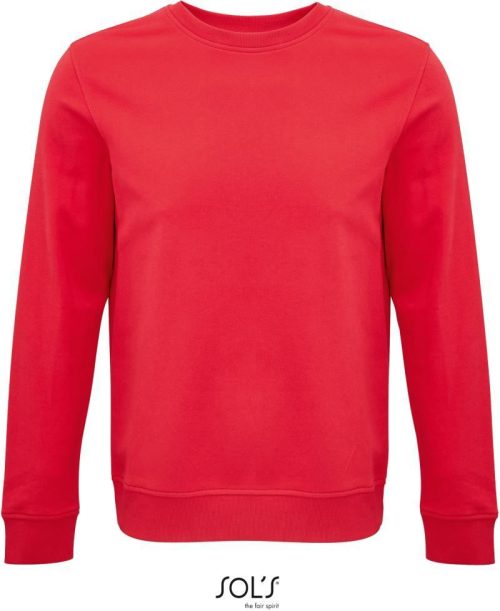 Unisex Bio Sweater Comet – SOL'S in Red