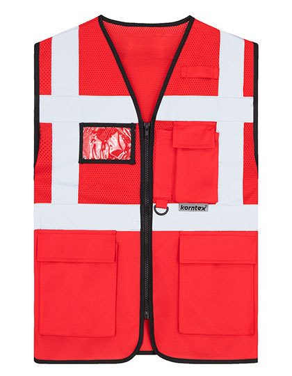 Mesh Multifunctional Vest "athens" – Korntex in Red